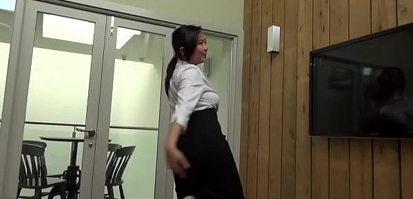  Anal busty asian teen secretary cosplay fun